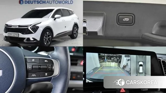 Kia Sportage 5th Generation Hybrid 2023 Белый из Кореи