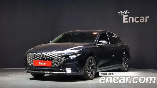 Hyundai The New Grandeur IG Hybrid 2021 Синий из Кореи