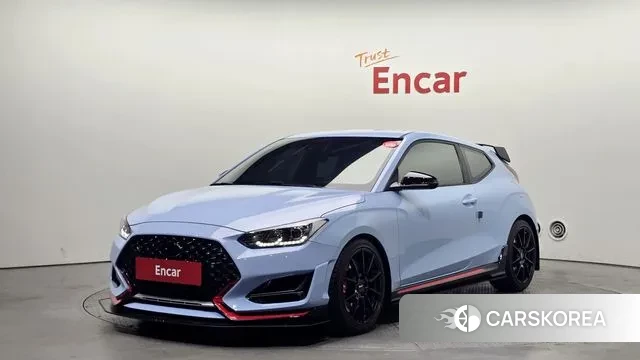 Hyundai Veloster (JS) 2021 Светло-серебряный цвет из Кореи