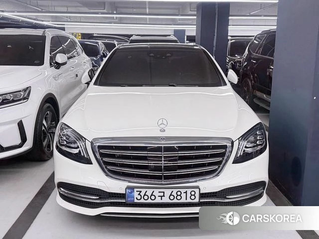 Mercedes-Benz S-Class W222 2020 Белый из Кореи