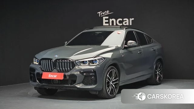 BMW X6 (G06) 2022 Серый из Кореи
