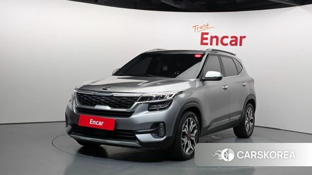 Kia Seltos 2019 Серый из Кореи