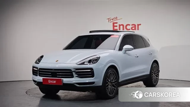 Porsche Cayenne (PO536) 2023 Белый из Кореи
