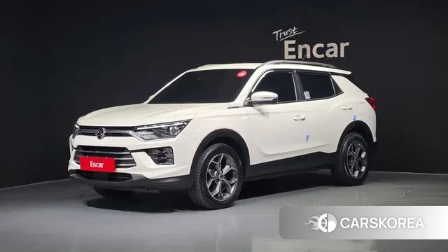 Ssangyong Beautiful Korando 2021 Белый из Кореи