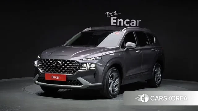 Hyundai The New Santa Fe 2023 Серый из Кореи