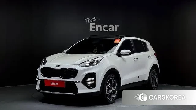 Kia Sportage The Bold 2018 Белый из Кореи