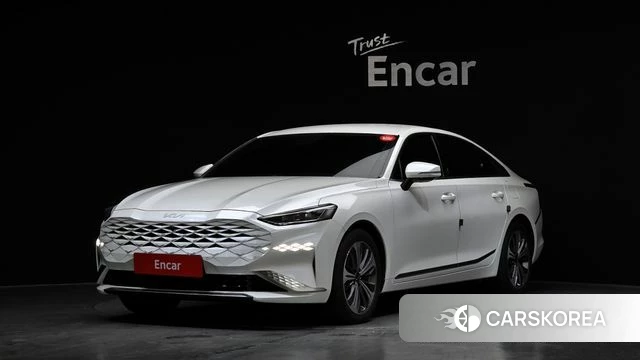 Kia K8 Hybrid 2022 Белый из Кореи