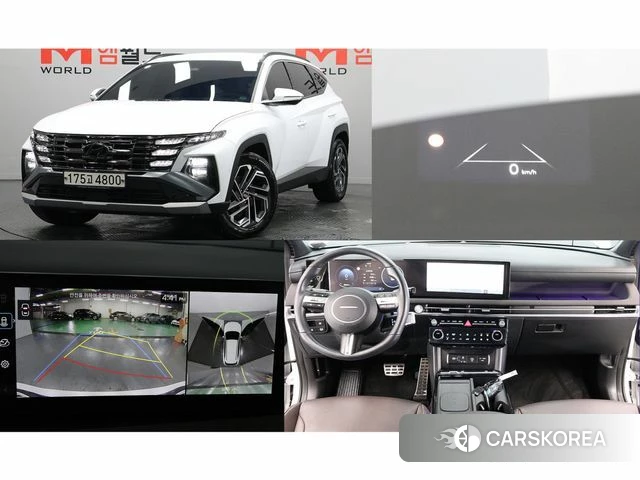 Hyundai The New Tucson Hybrid (NX4) 2024 Белый из Кореи
