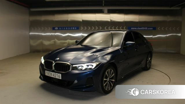 BMW 3 Series (G20) 2023 Синий из Кореи