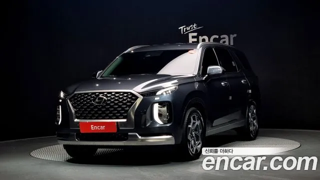 Hyundai Palisade 2021 Серый из Кореи
