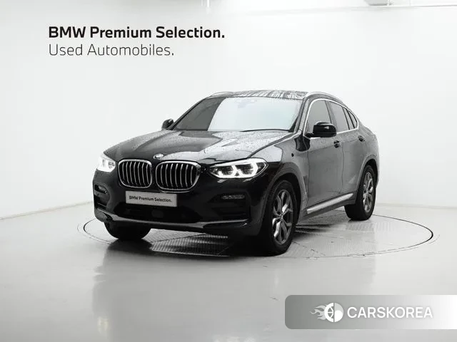 BMW X4 (G02) 2021 Черный из Кореи