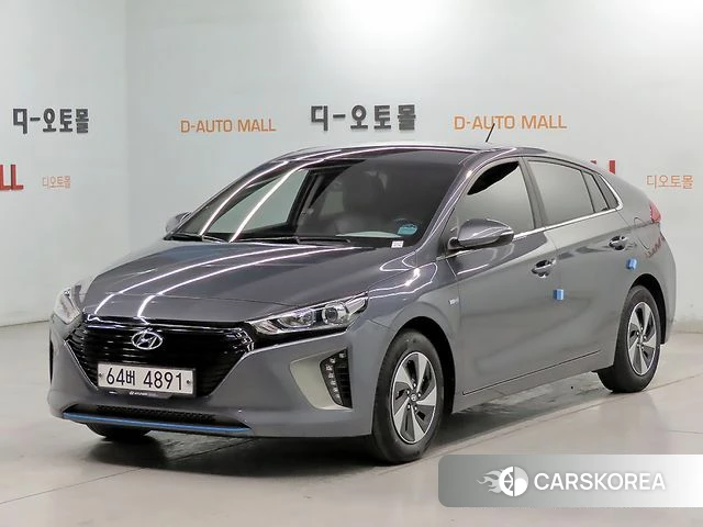 Hyundai Ionic Hybrid 2018 Серый из Кореи