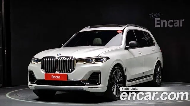 BMW X7 (G07) 2019 Белый из Кореи