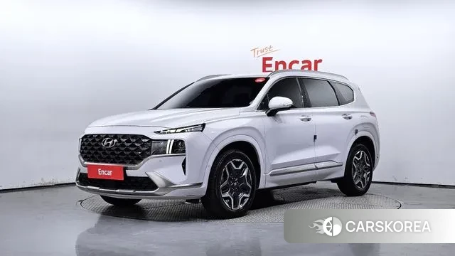 Hyundai The New Santa Fe 2021 Белый из Кореи