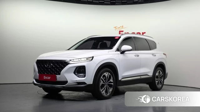 Hyundai Santa Fe TM 2018 Белый из Кореи