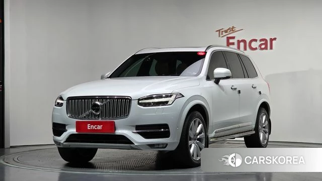 Volvo XC90 second Generation 2018 Белый из Кореи