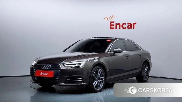 Audi A4 (B9) 2018 Коричневый из Кореи