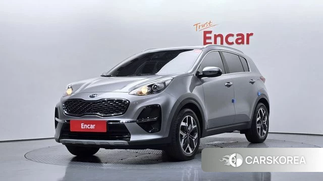 Kia Sportage The Bold 2021 Серебристо-серый из Кореи