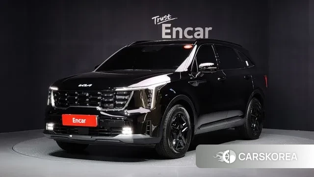 Kia The New Sorento 4th Generation 2023 Черный из Кореи