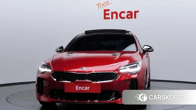 Kia Stinger 2018 Красный из Кореи
