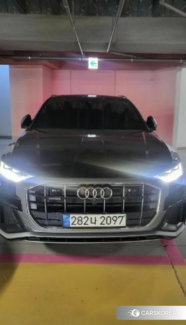 Audi Q8 (4M) 2021 Черный из Кореи