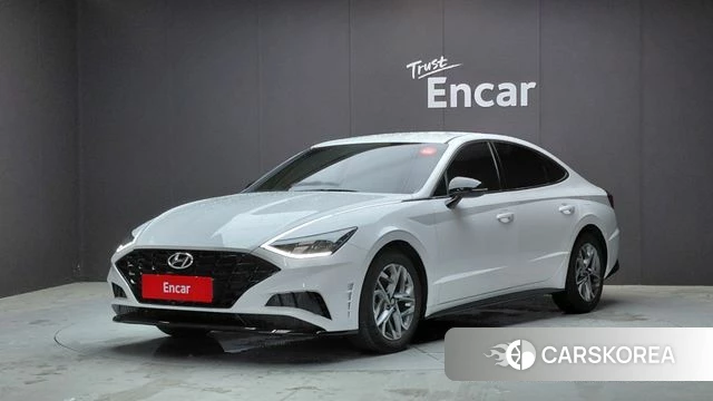 Hyundai Sonata (DN8) 2022 Белый из Кореи