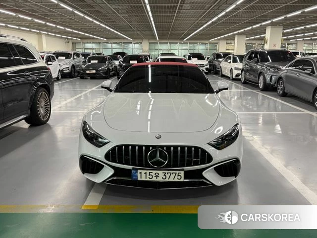 Mercedes-Benz SL-Class R232 2023 Белый из Кореи