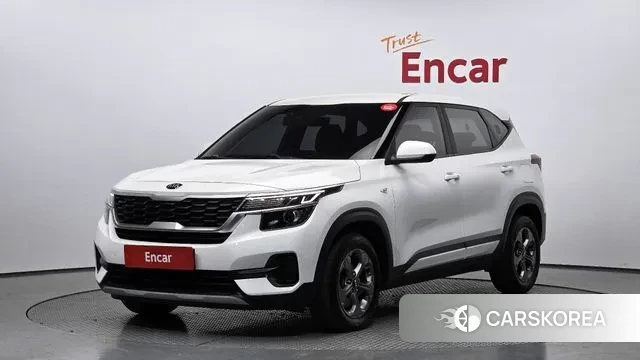 Kia Seltos 2021 Белый из Кореи