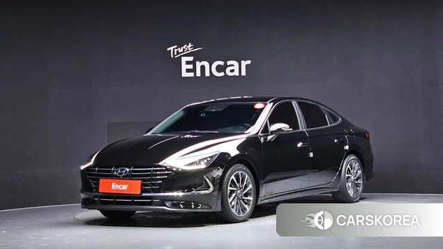 Hyundai Sonata (DN8) 2019 Черный из Кореи