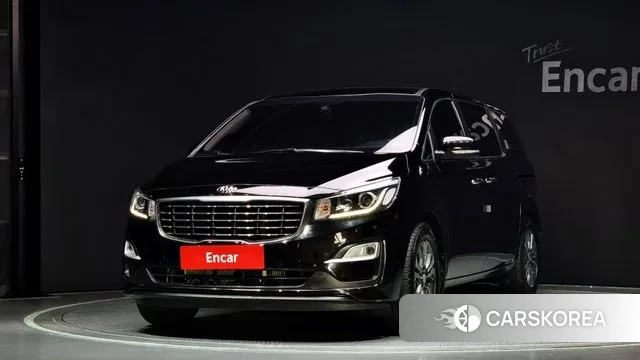 Kia The New Carnival 2019 Черный из Кореи