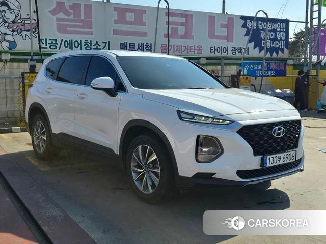 Hyundai Santa Fe TM 2019 Белый из Кореи