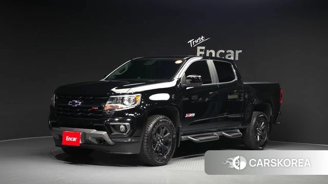 Chevrolet (GM Daewoo) Real New Colorado 2021 Черный из Кореи
