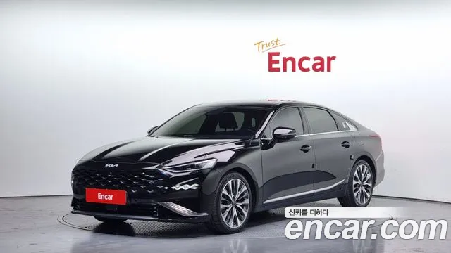 Kia K8 2021 Черный из Кореи