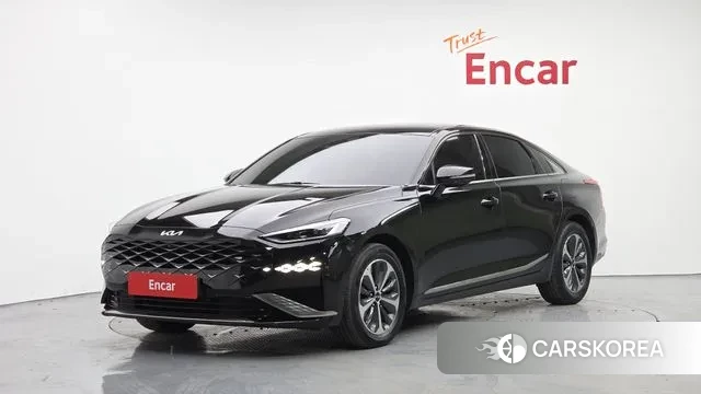 Kia K8 Hybrid 2021 Черный из Кореи