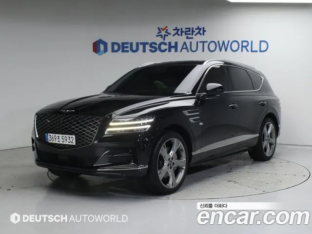 Genesis GV80 2023 Черный из Кореи