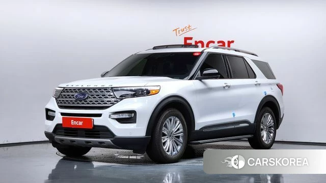 Ford Explorer 6th Generation 2022 Белый из Кореи
