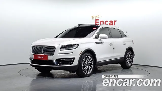 Lincoln Nautilus First generation 2019 Белый из Кореи