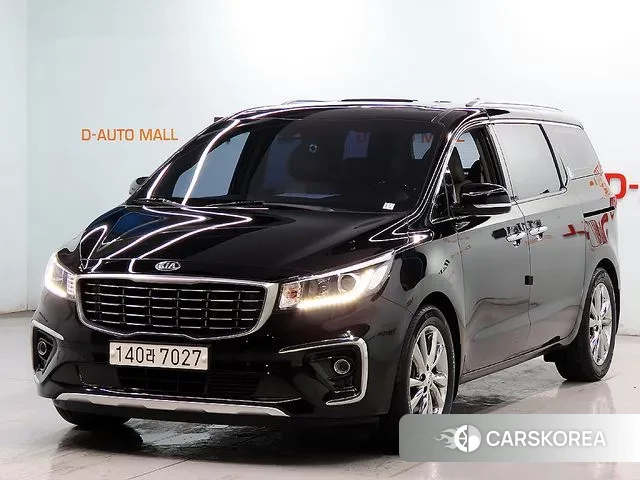 Kia The New Carnival 2019 Черный из Кореи