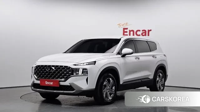 Hyundai The New Santa Fe 2023 Белый из Кореи
