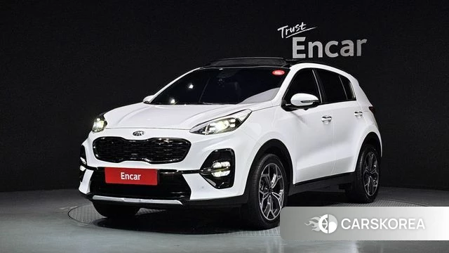 Kia Sportage The Bold 2018 Белый из Кореи