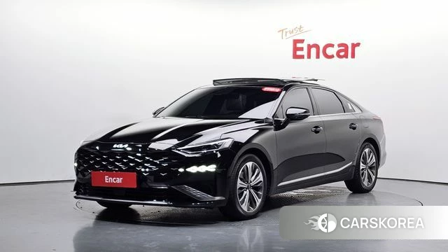 Kia K8 Hybrid 2022 Черный из Кореи