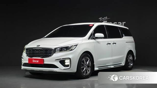Kia The New Carnival 2019 Белый из Кореи