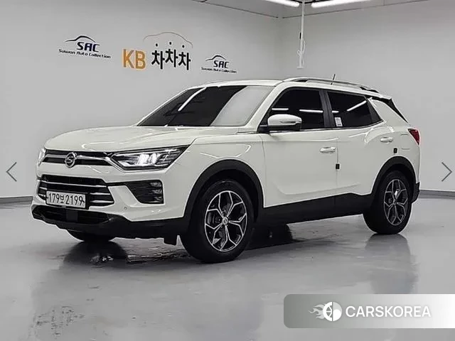 Ssangyong Beautiful Korando 2019 Белый из Кореи