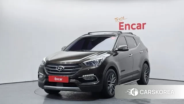 Hyundai Santa Fe The Prime 2018 Коричневый из Кореи