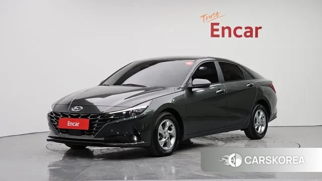 Hyundai Avante (CN7) 2021 Серый из Кореи