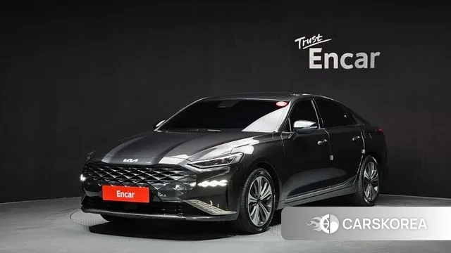 Kia K8 2021 Серый из Кореи