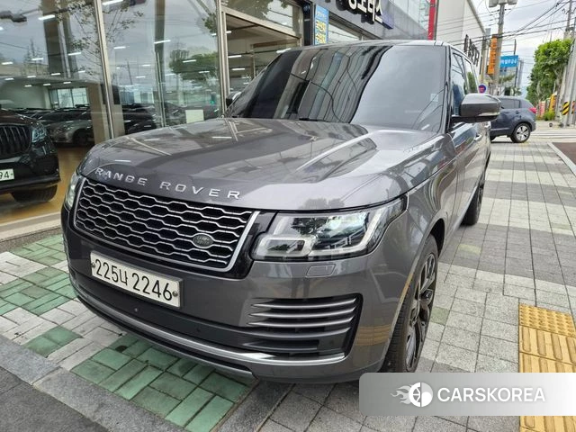 Land Rover Range Rover 4th Generation 2018 Серый из Кореи