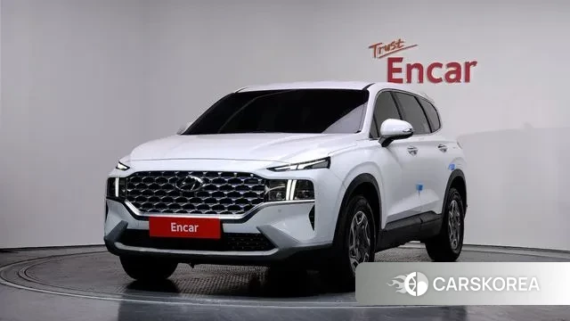 Hyundai The New Santa Fe 2021 Белый из Кореи