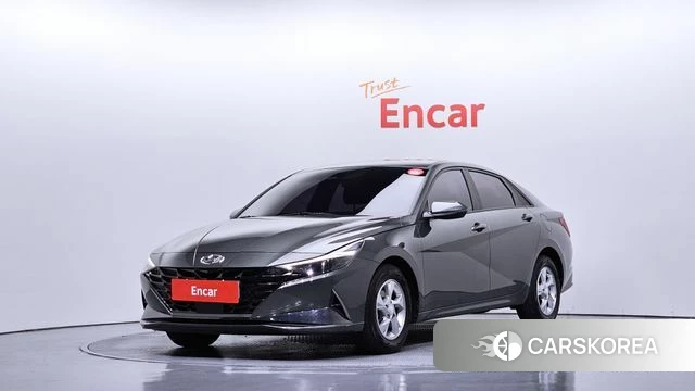 Hyundai Avante (CN7) 2021 Серый из Кореи