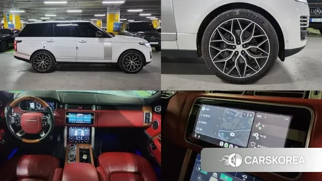 Land Rover Range Rover 4th Generation 2018 Белый из Кореи
